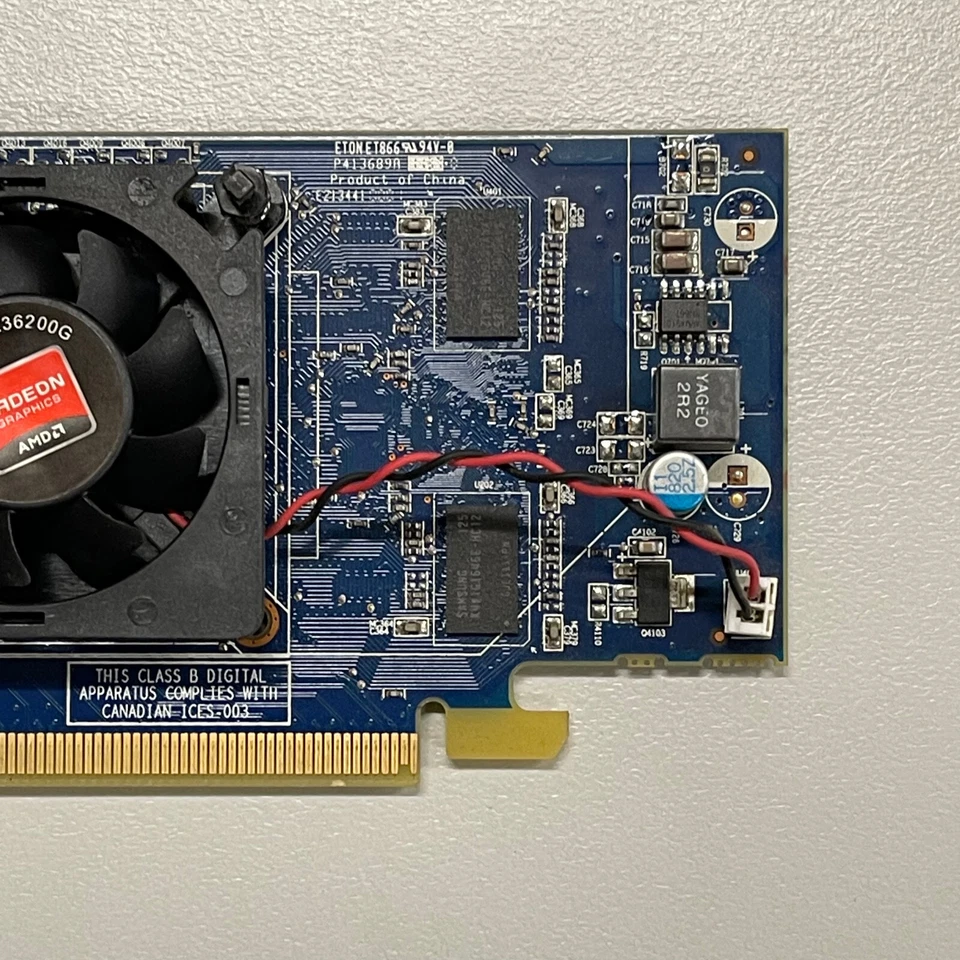 AMD Radeon HD 6450 512MB DDR3 PCIe Graphics DVI + DP 109-C26497-01 637996-001 - Image 3 of 4