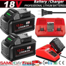 For Milwaukee M18 Lithium 6.0,7.0,8.0 AH Extended Capacity Battery 48-11-1860