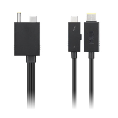Lenovo Thunderbolt 3 Workstation Dock Split Cable 4X90U90616 Lenovo Thunderbolt