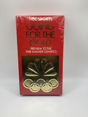 NBC Sports Going For The Gold Preview To The 1988 Summer Olympics VHS - NEW