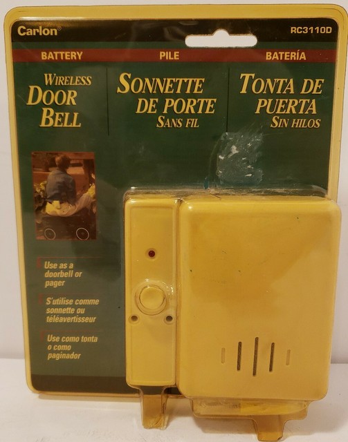 Carlon Wireless Doorbell/Pager RC3110D New/Other eBay