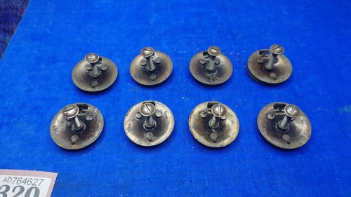 Set Drawer Handles x 8 antiqued regency style metal (320) - Picture 7 of 9