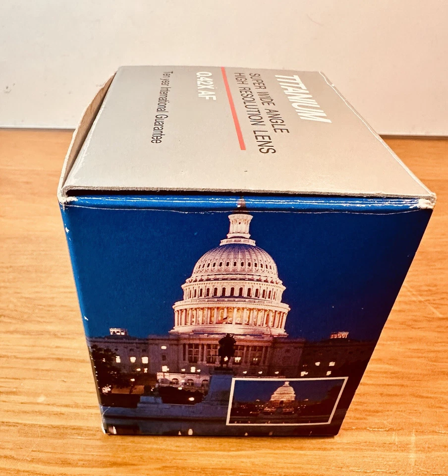 Titanium I.R. Series Super Wide Lens 0.42x AF New Unused Boxed Made In Japan - Image 4 of 4