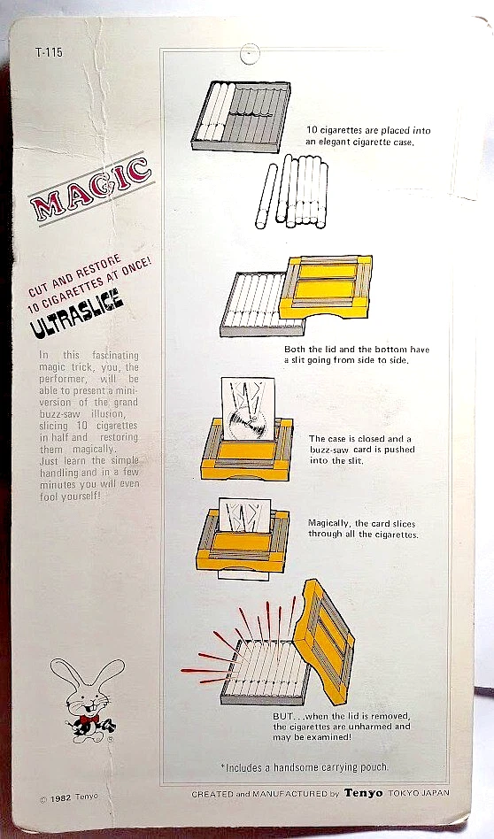 РЕДКАЯ!!  Tenyo Ultraslice (T-115) винтажный Tenyo Magic. Новый в упаковке часы!! - Изображение 2 из 2