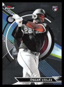 2023 Topps Finest Oscar Colas Rookie 56 Chicago White Sox