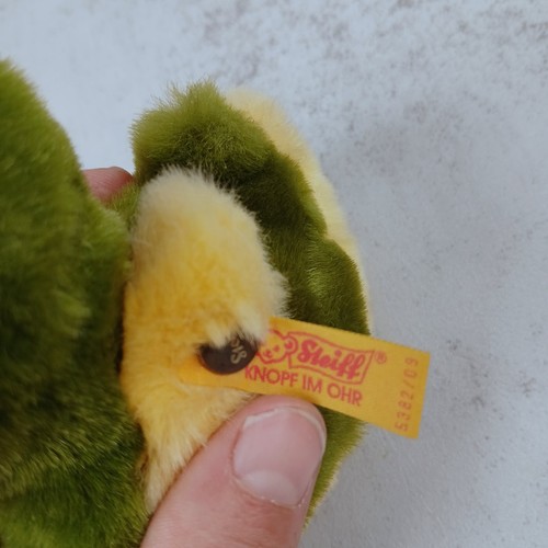 Acogedor Starley vintage Steiff Duck 9 cm 5382/09 con etiqueta amarilla (1986-1999) - Imagen 2 de 9