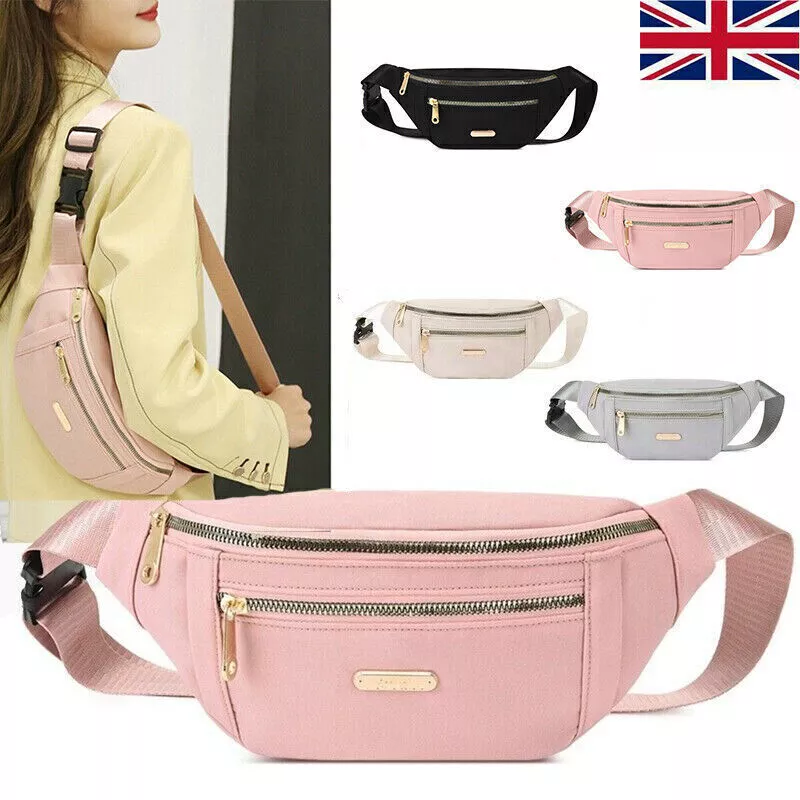 Womens Ladies Bum Bag Waist Fanny Pack Holiday Travel Wallet Money Belt Bumbag
