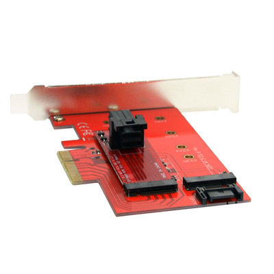 M.2 NGFF 4 Lane SSD to PCI-E 3.0 x4 /& NGFF to SATA Adapter for XP941 SM951 A110