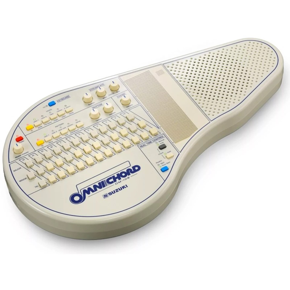 SUZUKI OMNICHORD OM108 Strumplate Auto Bass Chord Electronic Musical
