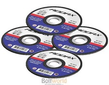 ADDAX STAINLESS STEEL ANGLE GRINDER METAL CUTTING DISCS THIN VARIOUS SIZES