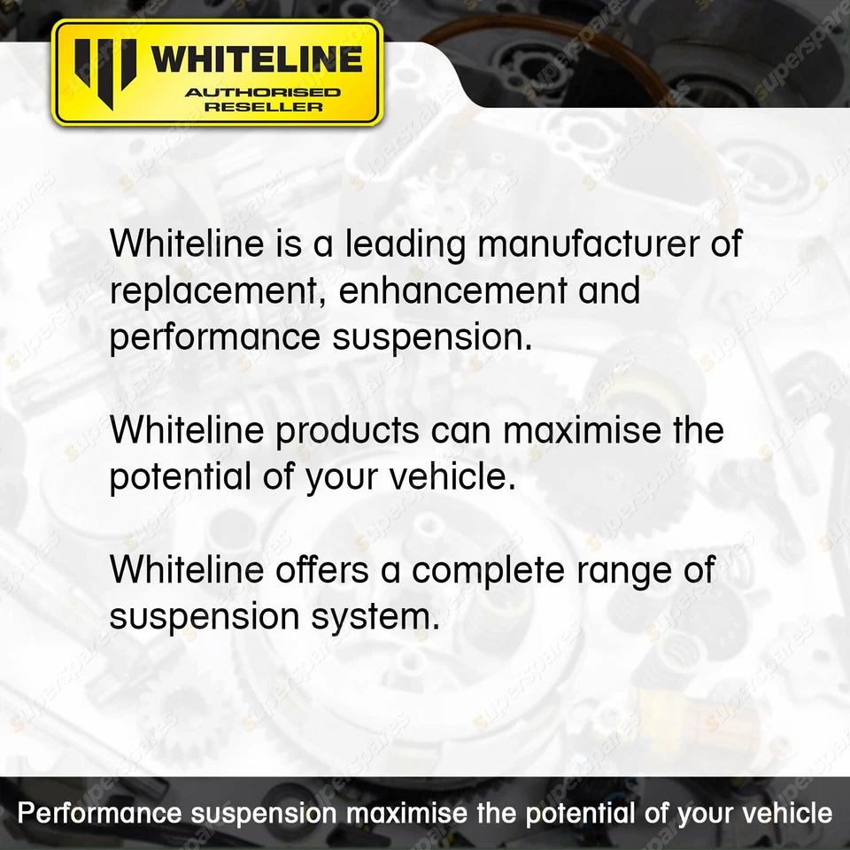 Whiteline Lower Control Arm Bush + Ball Joint for Ford Laser KC KE METEOR GC - image 2 of 4