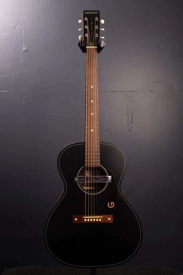Gretsch Jim Dandy Concert Deltoluxe Acoustic-Electric Guitar - Black Top - Image 2 of 4