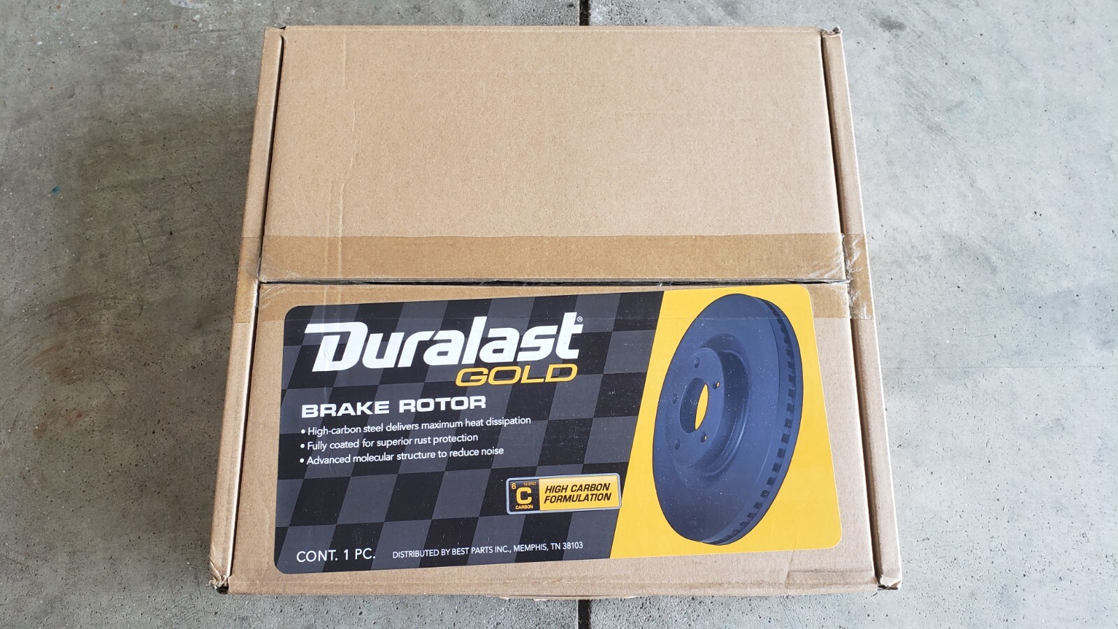 Duralast Gold Brake Rotor REAR 44608DG NEW SEALED eBay