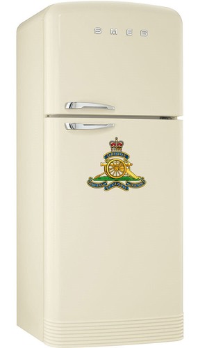 Royal Artillery Badge decal Canon Colour logo Wrap Fridge Freezer Sticker - Picture 4 of 14