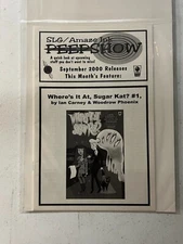 SLG / AMAZE INK PEEPSHOW #1 (Ashcan Preview, Newsletter) September 2000 RARE | C