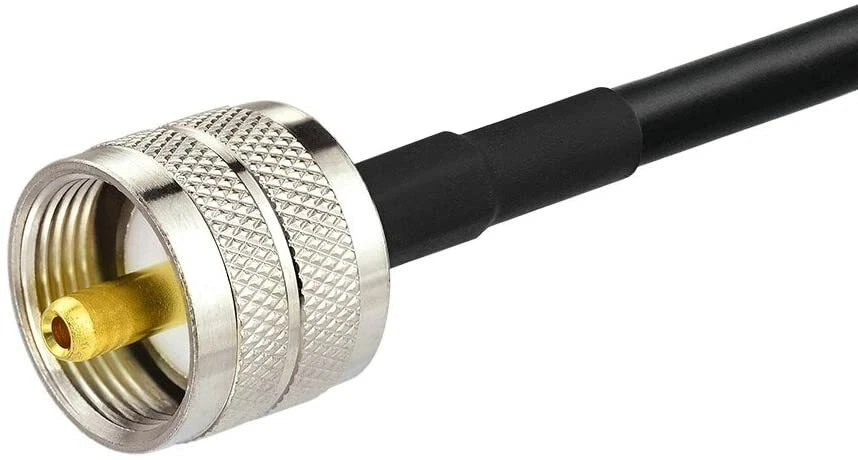 UHF PL259 Male to SO239 Antenna Extension Jumper Cable 1~5m for Vehicle CB Radio - Image 4 of 4