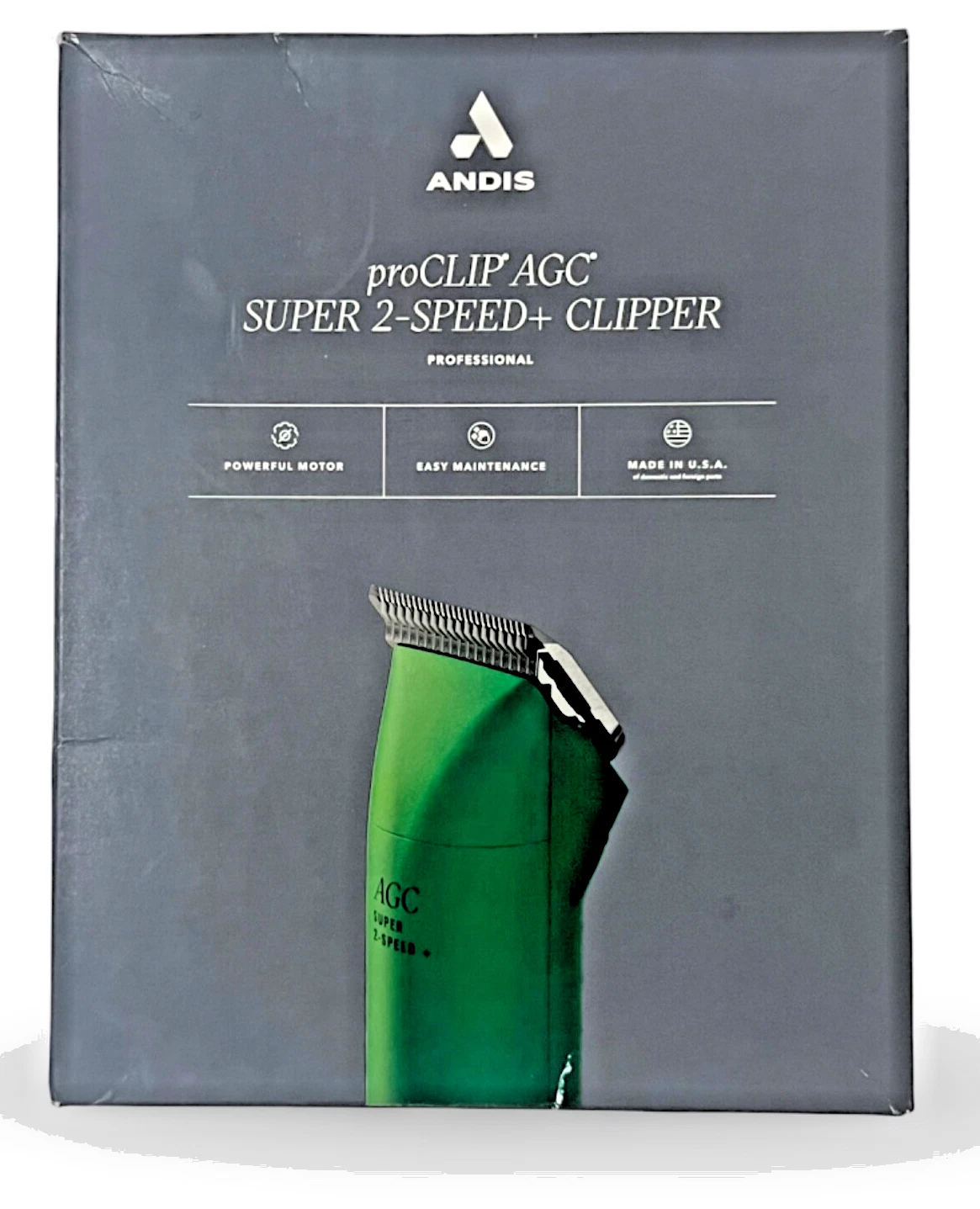 New Andis ProClip AGC Super 2-Speed+ Detachable Blade Clipper Dog Pet Green
Opens in a new window or