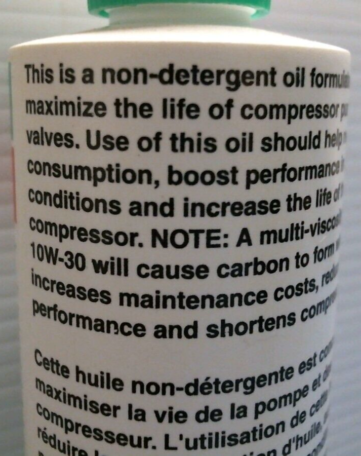 Hitachi 19210B 8 Ounce Synthetic Compressor Oil 12 Bottles for