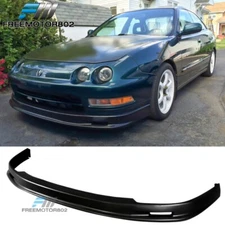 Fit 94-97 Integra DC2 MUG Style Front Bumper Lip Spoiler PP Unpainted Black