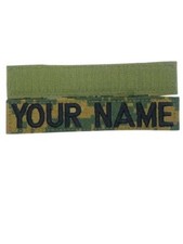 Woodland Marpat Name Tape or Marines Tape