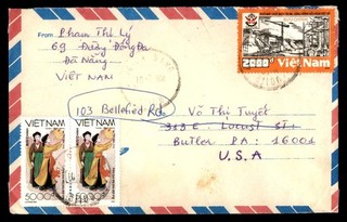 Mayfairstamps Vietnam Hydroelectric Plant and Charity Airmail Cover dda_12343