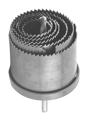 Great Neck HC7D Tempered Steel 1-3/4 D in. 7-in-1 Hole Saw 1 to 2-1/2 in.