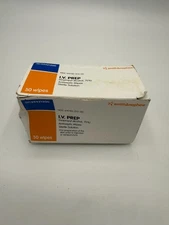 Smith & Nephew I.V. PREP Antiseptic Wipes 59421200 - Box of 50 Exp12/26