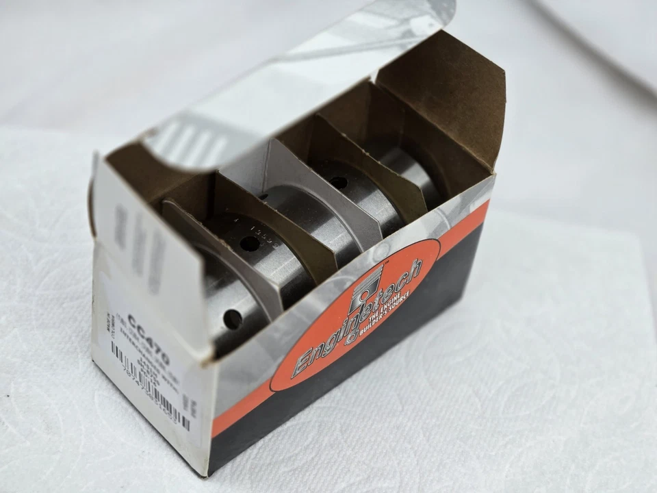 Cojinetes de leva de bloque pequeño Mopar CC470 Dodge Plymouth, Chrysler duster, demonio, Foto 3 de 4