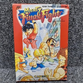Capcom Famicom Soft Mighty Final Fight Used