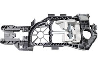 Metzger Rahmen, TüRaußEngriff 2310622 FüR Vw, Hinten, Hinten Rechts, Innen