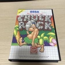 Chuck Rock - Sega Master System Game - CIB - Very Good Condition