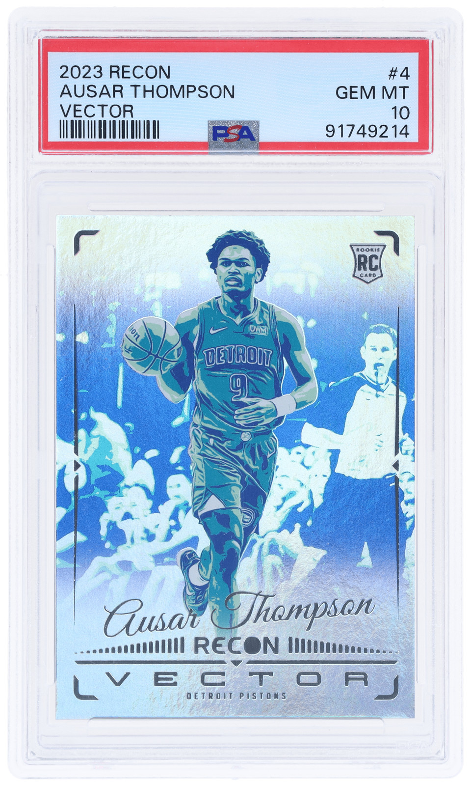 2023 Panini Recon Ausar Thompson Vector #4 PSA 10