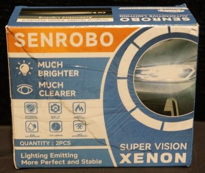 Senrobo Super Vision Xenon 2 Piece Set Headlight Lamps