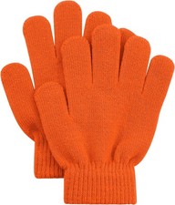 American Trends Toddler Magic Gloves Kids Winter One Size, Orange