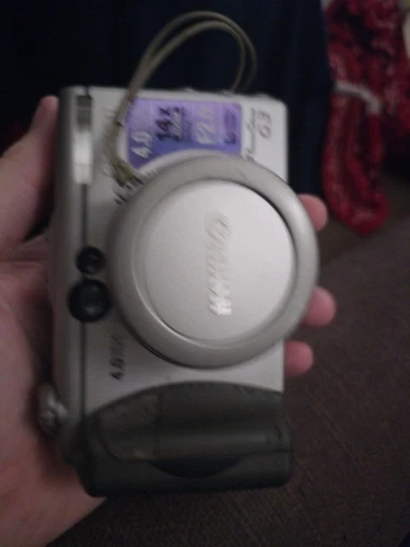 Canon PowerShot G3 4.0MP Digital Camera Silver With Battery Not Tested