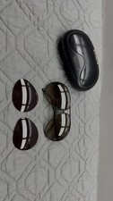 Porsche Design Carrera 5621 Aviator Sunglasses Gunmetal Interchangeable Lenses