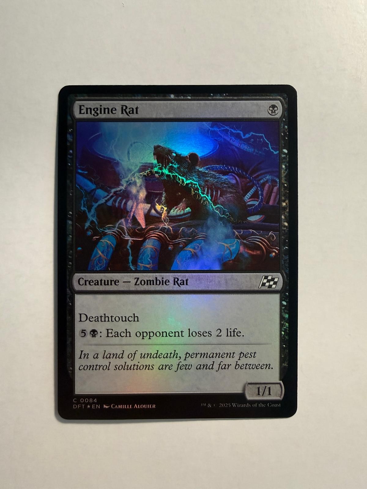 Engine Rat 84 MTG Aetherdrift Foil