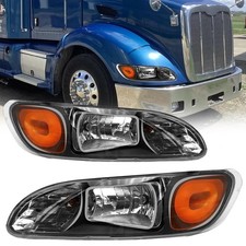 Headlights Assembly Fit For 2005-2015 Peterbilt 325 330 335 337 340 348 382 3...