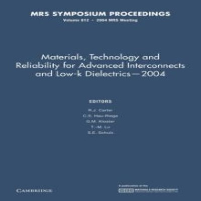 Materials Technology and Reliability for Advanced Interconnects a