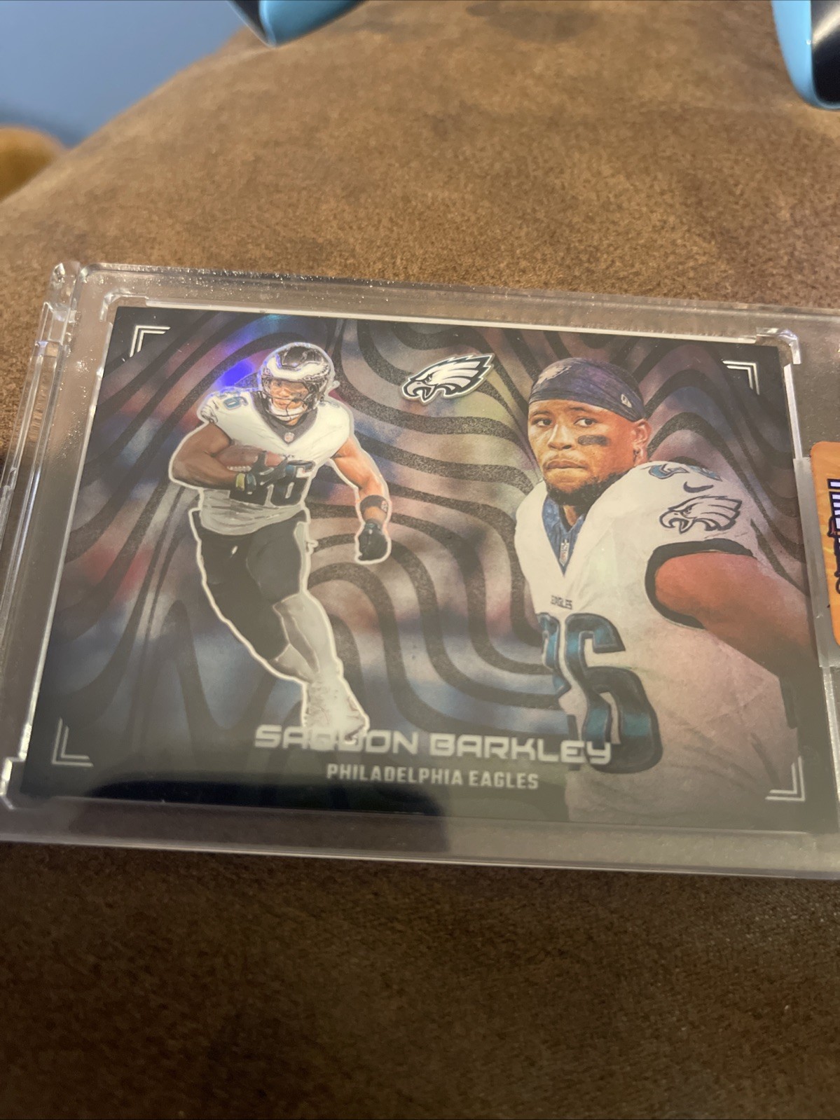 2024 Panini Prizm Football Saquon Barkley Profiles CASE HIT SSP Eagles B606