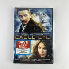 Eagle Eye DVD LaBeouf/Monaghan/Thornton New Sealed (Ships in a Box)
