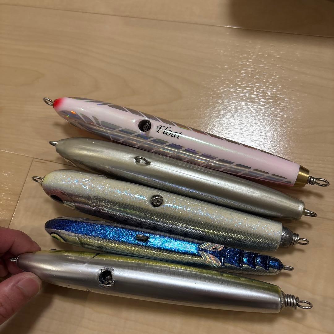 Fishing Lure Ripple Fisher and others10 green plugs  multi-container M set - Image 5