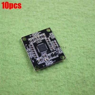10Pcs Amplifier Board 12V PAM8610 2X15W Dual Channel Stereo Class D Ic New mr #i