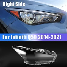 Per Infiniti Q50 2014-2021 Coprifaro Faro Proiettore Lato Destro Nuovo
