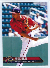 2025 Harrisburg Senators (Double-A Washington Nationals) Erick Mejia