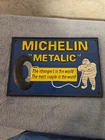 Vintage Cast Iron Michelin "Metalic" Advertising Sign  1938 London Rare