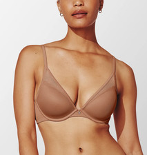 Third Love Women's 24/7 Classic Contour Plunge Bra Mauve/Purple 30D