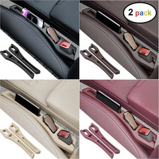 2PCS Car Seat Gap Filler Organizer Storage Universal Gap Plug Blocker Anti-Drop