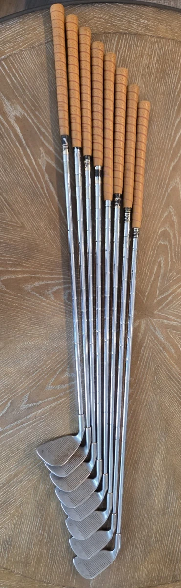 Lot De 5 Fers De Golf Ping Eye Orange Dot - Right Hand - Manche Acier Stiff (3,4,5,6,W)