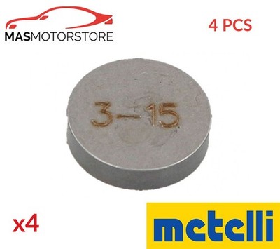 EINSTELLSCHEIBE VENTILSPIEL METELLI 03-0907 4PCS I NEU OE QUALITÄT